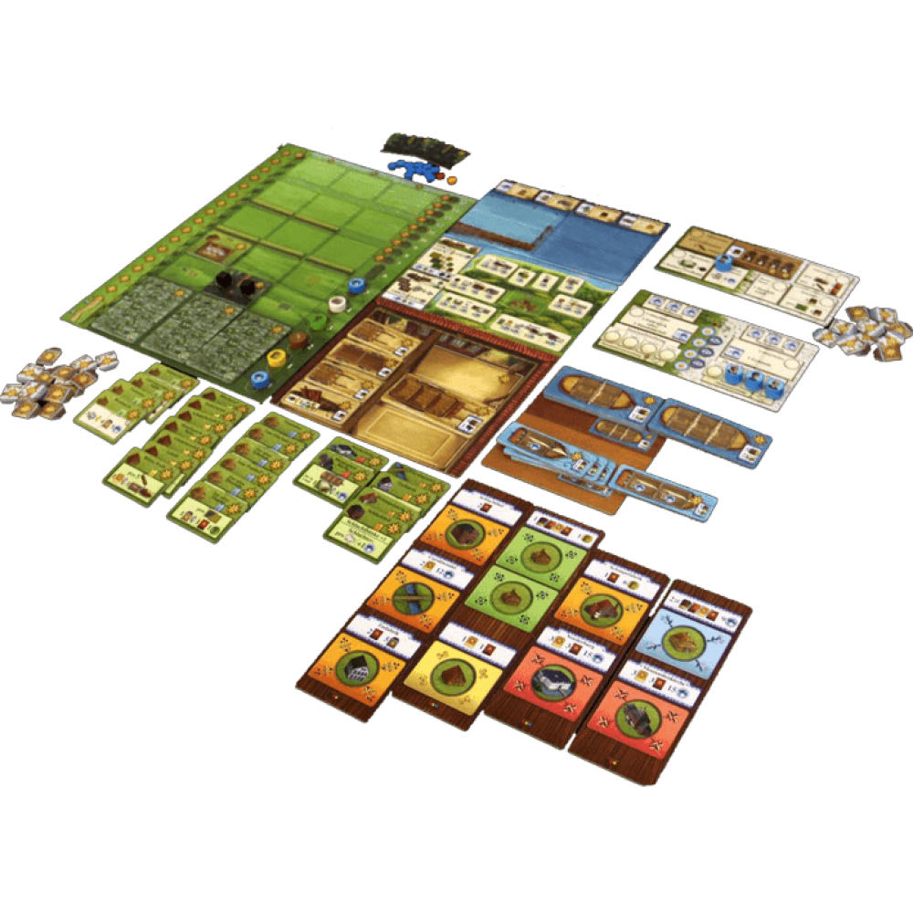 Fields Of Arle: Tea & Trade  (1-3) board game collectible [Barcode 841333105006] - Main Image 2
