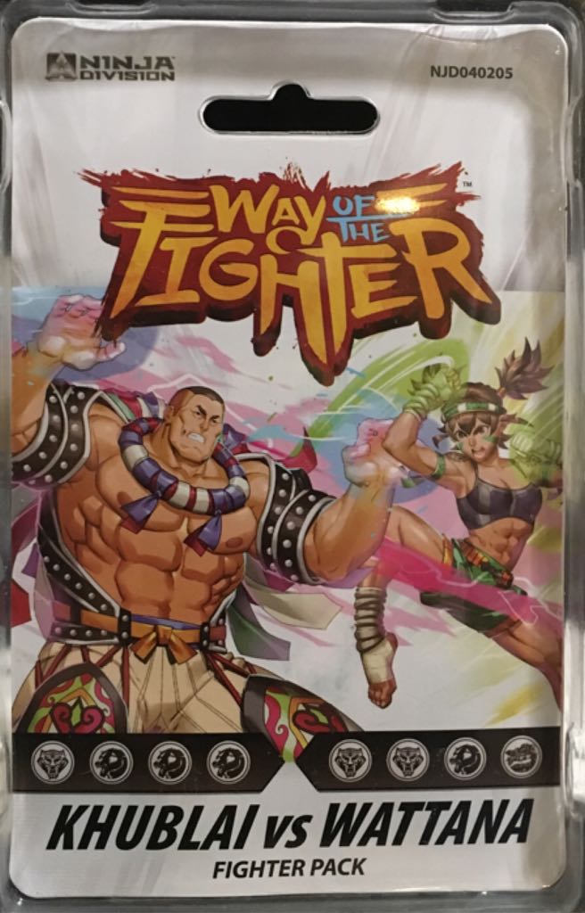 Way Of The Fighter Fighter Pack Khublai VS Wattana   board game collectible [Barcode 841822102165] - Main Image 1