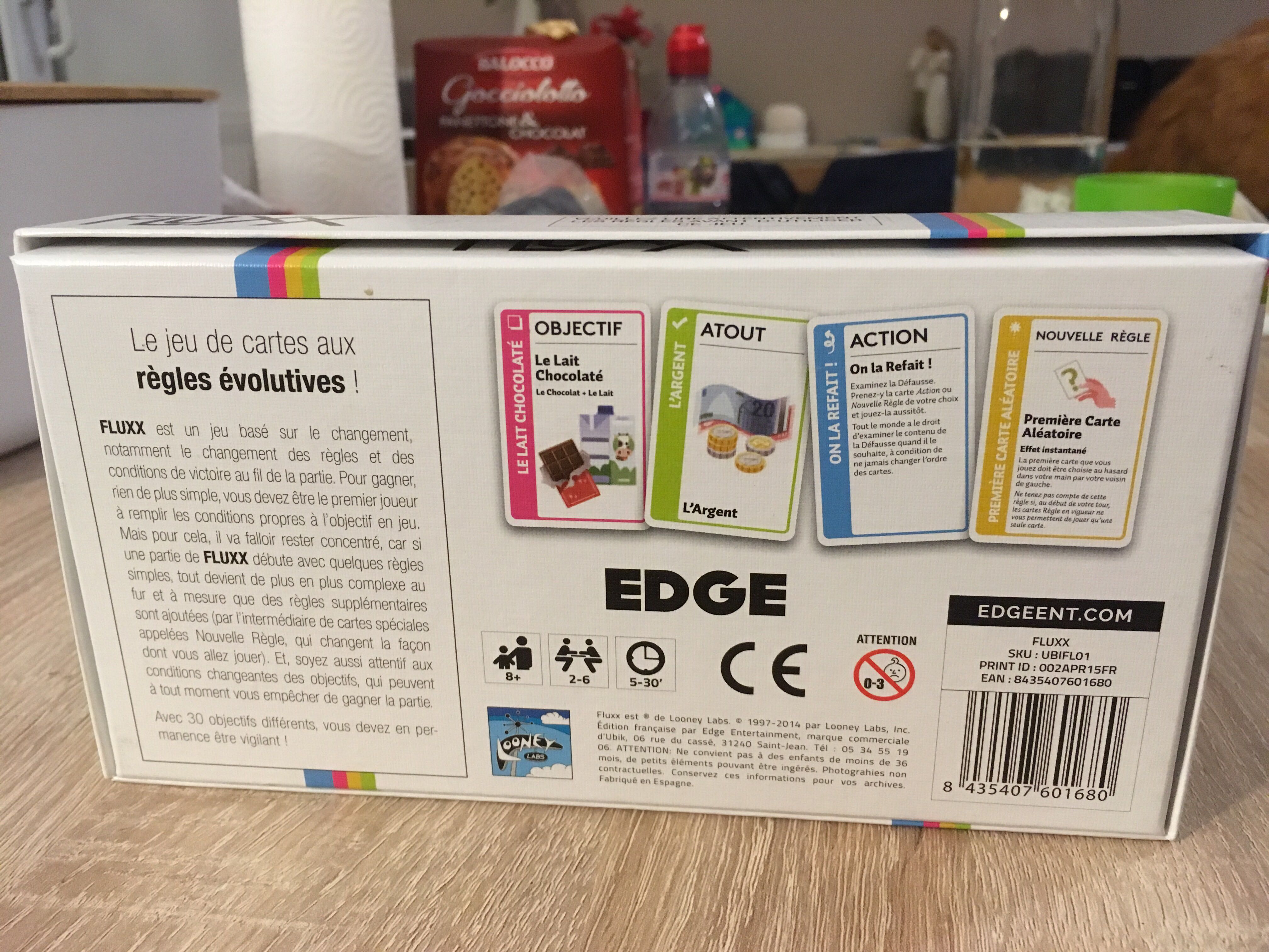 Fluxx  (2-6) board game collectible [Barcode 8435407601680] - Main Image 2