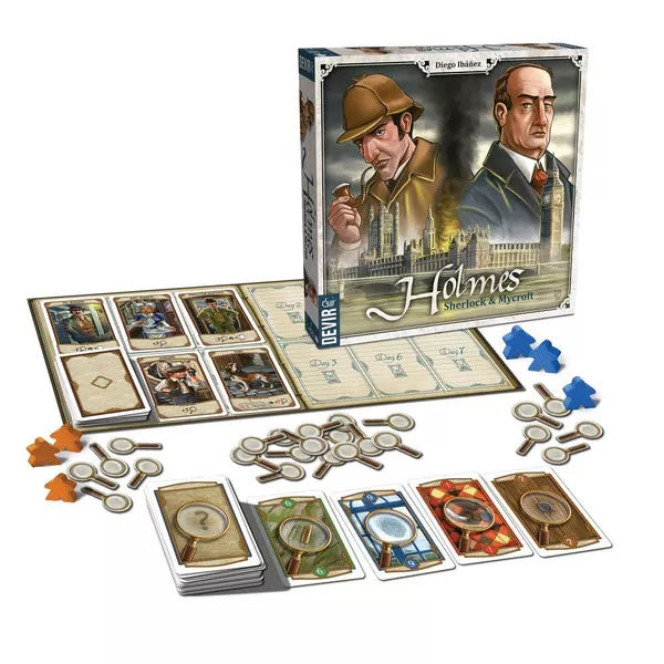 Holmes: Sherlock & Mycroft  (2) board game collectible [Barcode 8436017223217] - Main Image 3