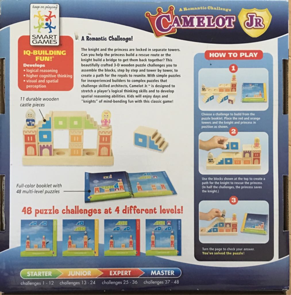 Camelot Jr.  (1) board game collectible [Barcode 847563000258] - Main Image 2