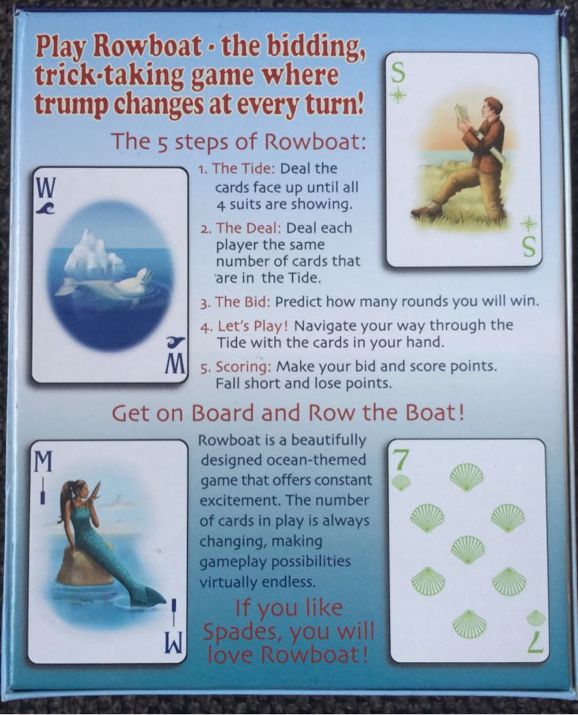 Rowboat  (2-4) board game collectible [Barcode 851835002024] - Main Image 2