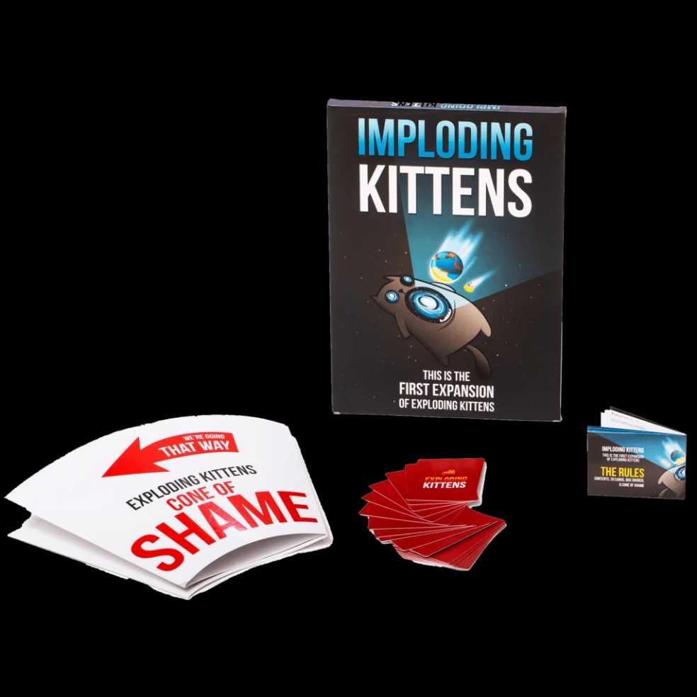 Exploding Kittens: Imploding Kittens Expansion  (2-6) board game collectible [Barcode 852131006051] - Main Image 3