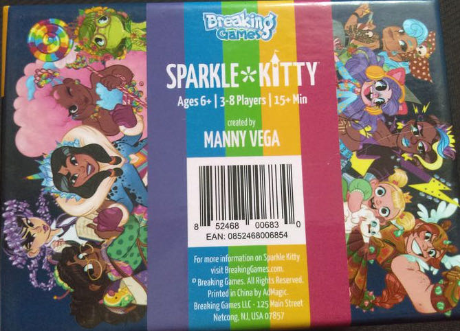 Sparkle Kitty  (3-8 Players) board game collectible [Barcode 852468006830] - Main Image 2