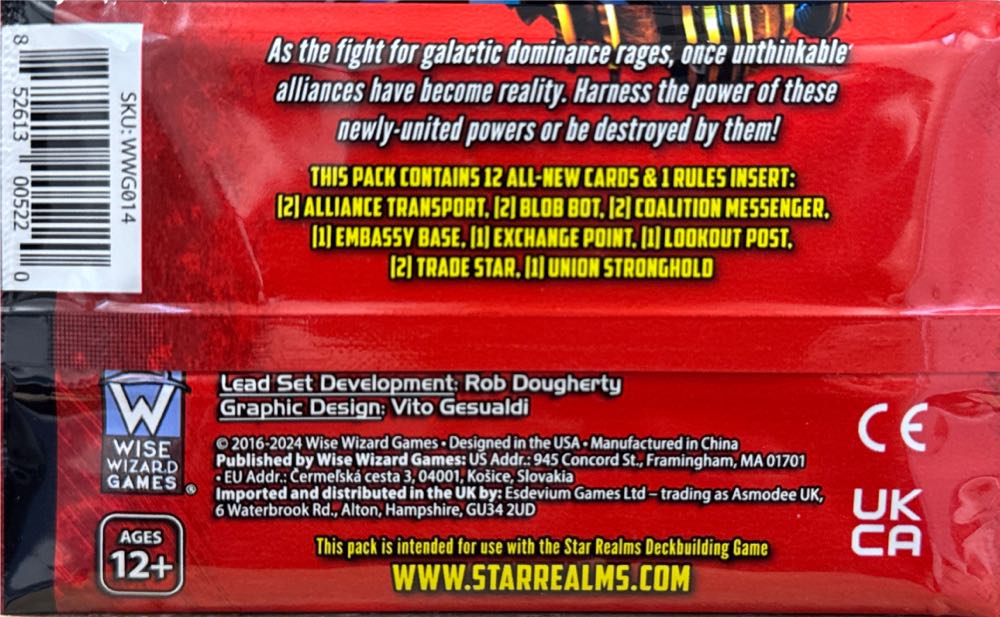 Star Realms: United: Assault  board game collectible [Barcode 852613005220] - Main Image 2