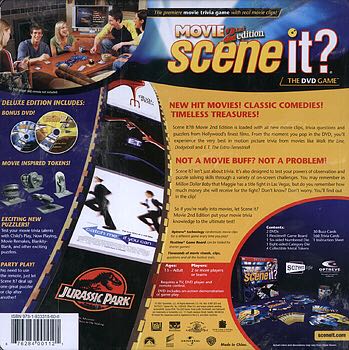 Scene It? Deluxe Movie Edition In Tin  (2+) board game collectible [Barcode 852877000054] - Main Image 2