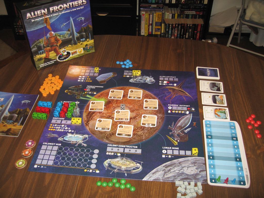 Alien Frontiers  (2-4) board game collectible [Barcode 852990002034] - Main Image 2