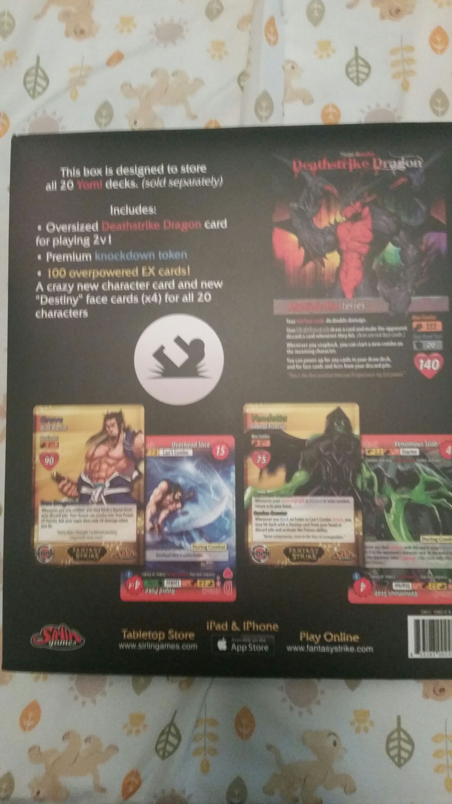 Yomi - fighting card game  (2-4) board game collectible [Barcode 853183002459] - Main Image 2