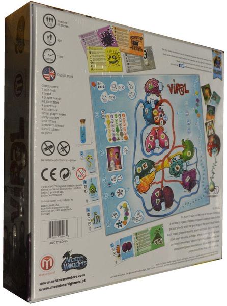 Viral  (2-5 Players) board game collectible [Barcode 853211004462] - Main Image 2
