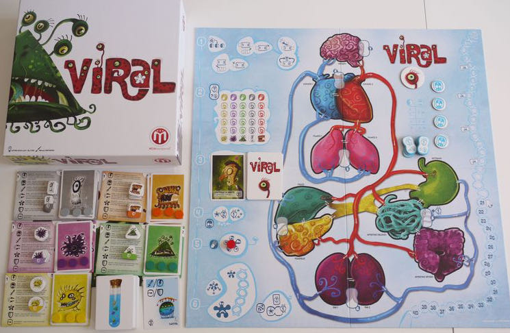 Viral  (2-5 Players) board game collectible [Barcode 853211004462] - Main Image 3