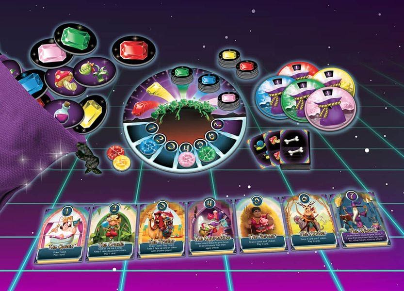 Wizard Always Wins, The  (2 to 5) board game collectible [Barcode 855607007019] - Main Image 4