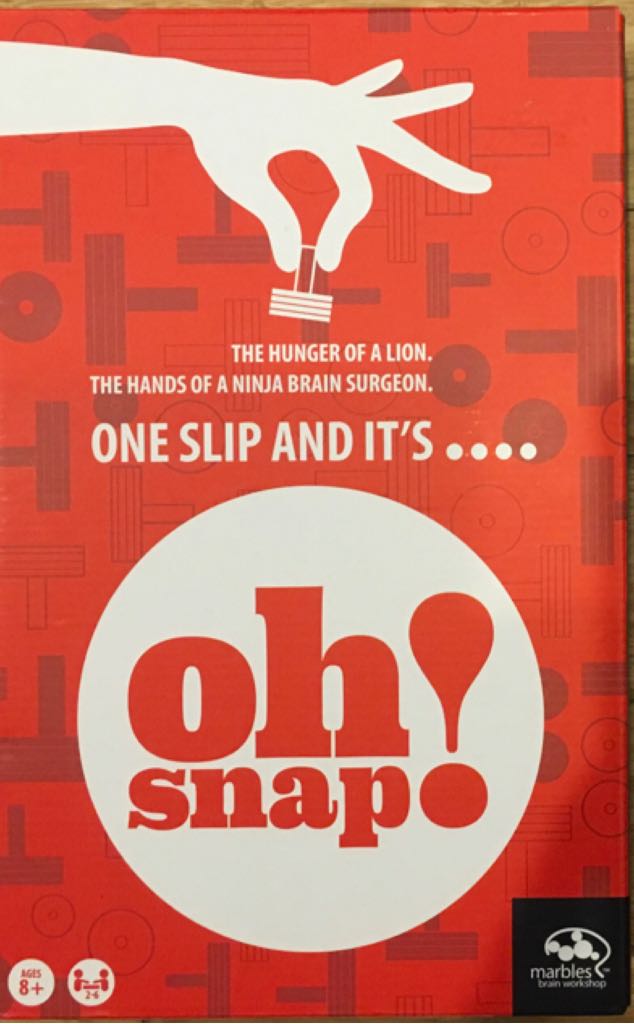 Oh Snap!  (2-6) board game collectible [Barcode 855996005047] - Main Image 1
