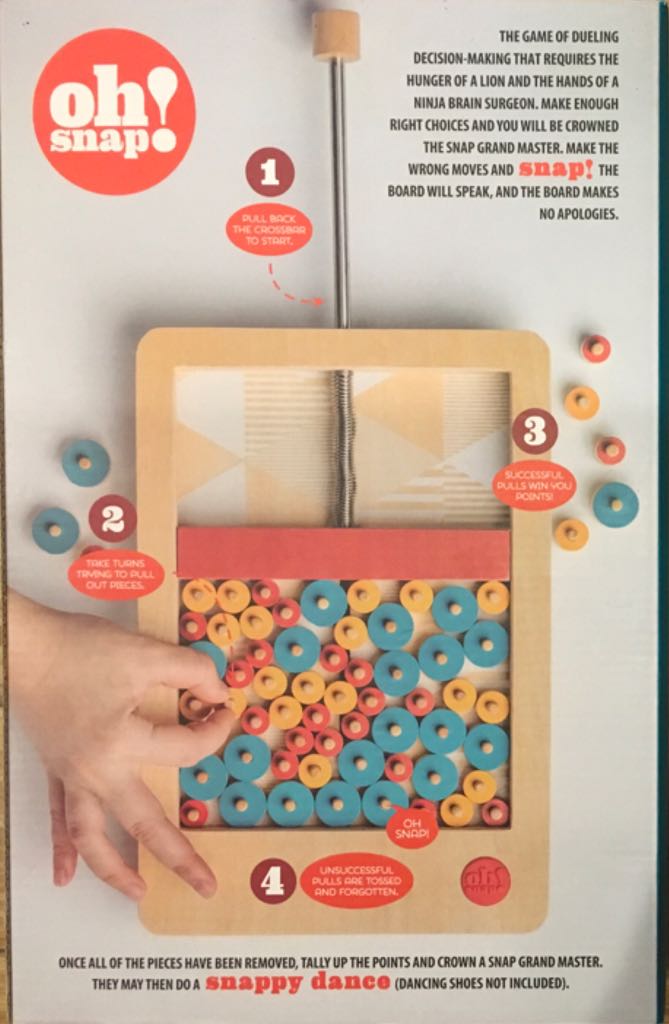 Oh Snap!  (2-6) board game collectible [Barcode 855996005047] - Main Image 2