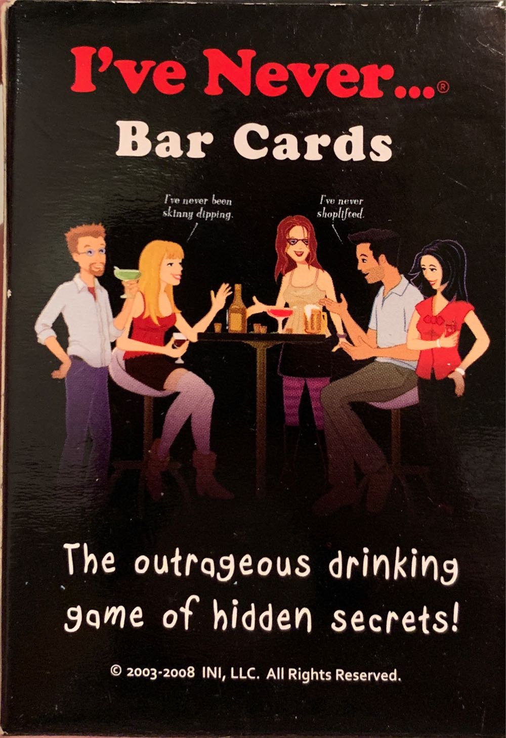 I’ve Never...cards  (2-8) board game collectible [Barcode 856030001018] - Main Image 2