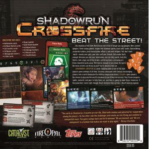 Shadowrun: Crossfire  (1-4) board game collectible [Barcode 856232002240] - Main Image 2
