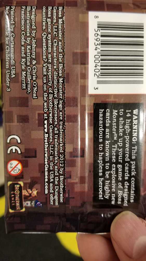 Boss Monster: Paper & Pixels  (2-6) board game collectible [Barcode 856934004023] - Main Image 2