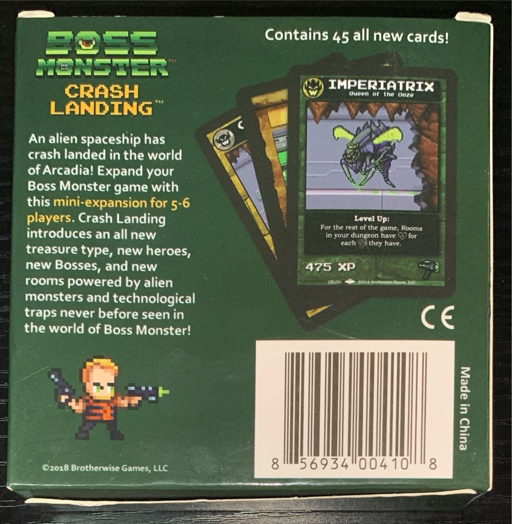 Boss Monster: Crash Landing Expansion  (2-6) board game collectible [Barcode 856934004108] - Main Image 2