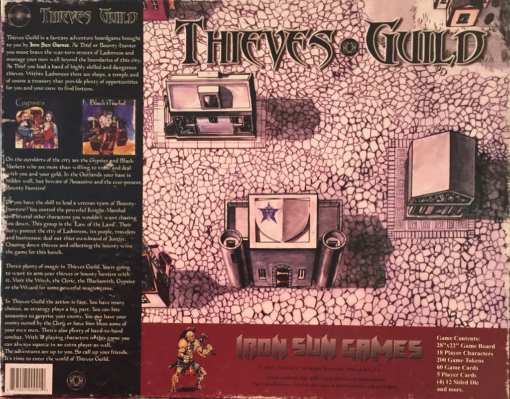 Thieves Guild  (4) board game collectible [Barcode 857007000010] - Main Image 2