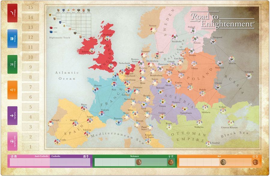 Road To Enlightenment  (2-7) board game collectible [Barcode 857120003011] - Main Image 3