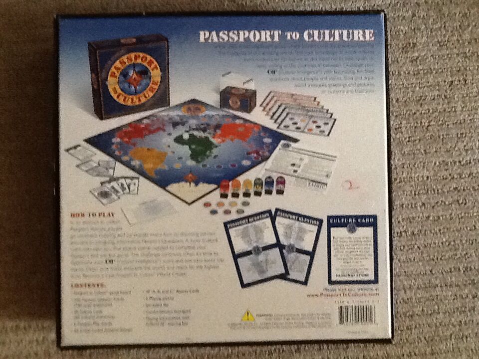 Passport to Culture  (2-6) board game collectible [Barcode 858299000016] - Main Image 2