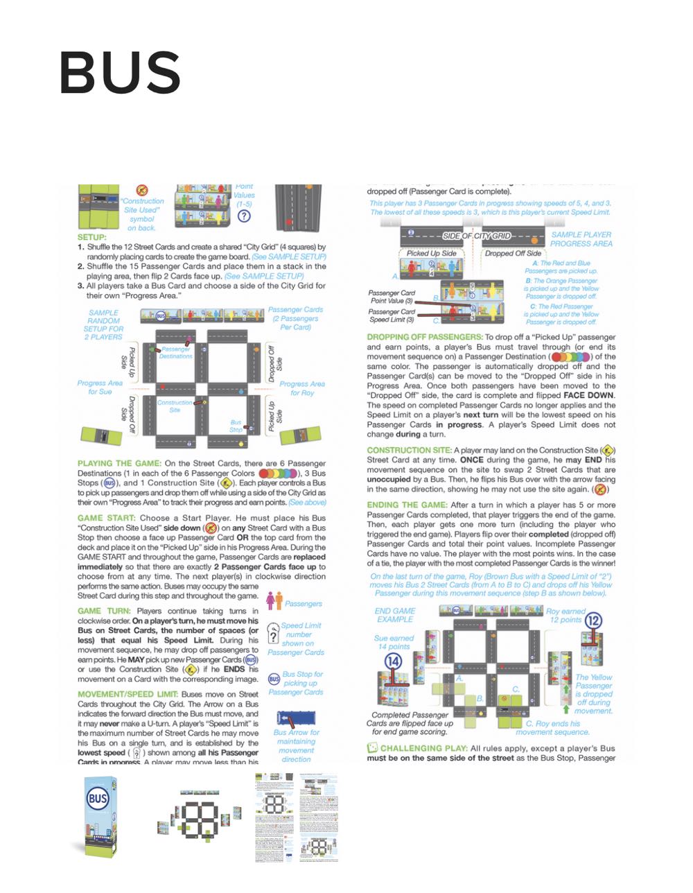 Bus  (2-3) board game collectible [Barcode 859094005084] - Main Image 4