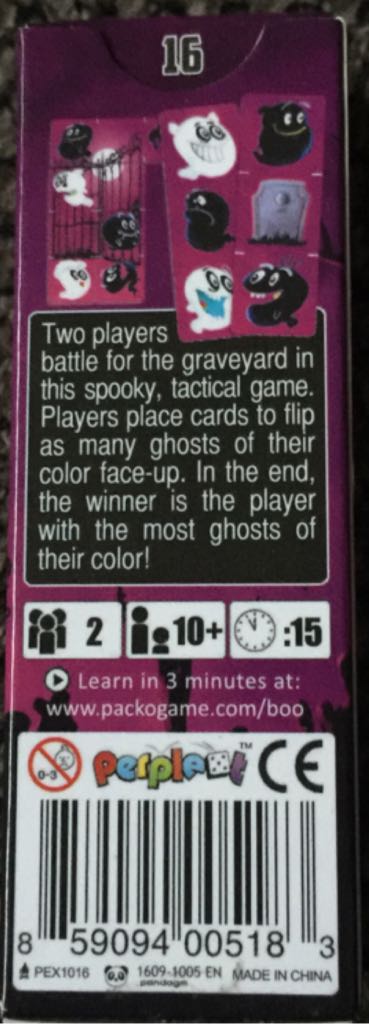 BOO  (2) board game collectible [Barcode 859094005183] - Main Image 2