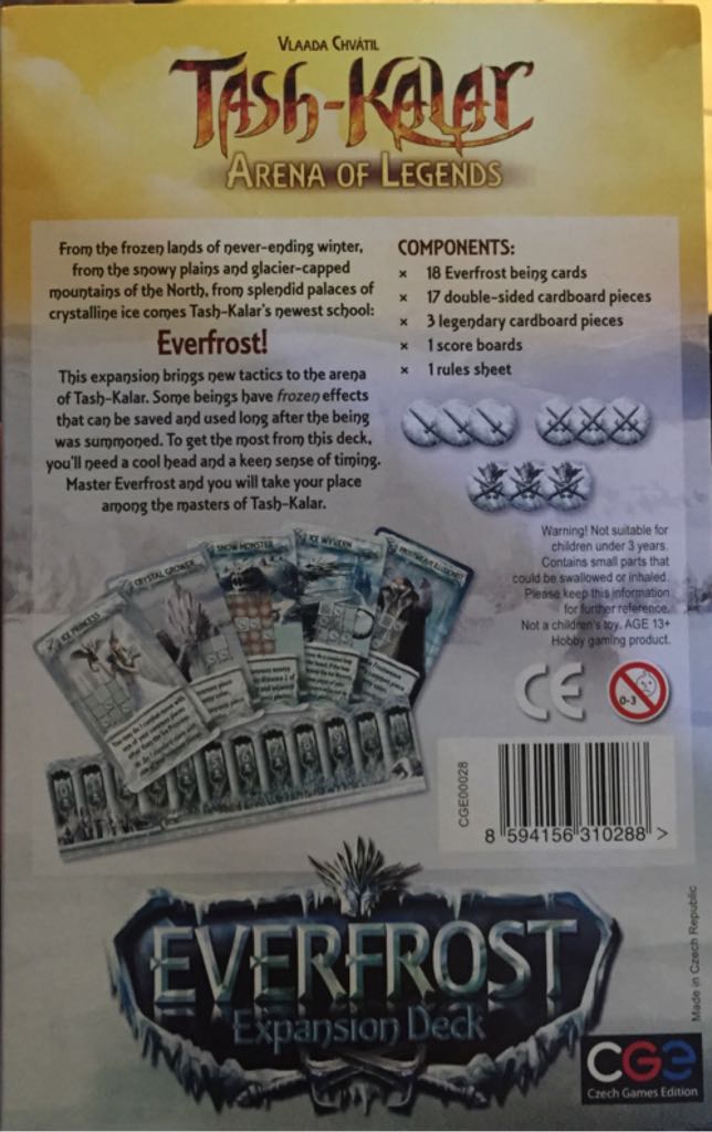 Tash-Kalar: Everfrost  (2-4) board game collectible [Barcode 8594156310288] - Main Image 2