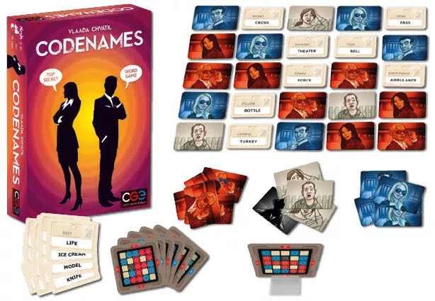Codenames  (2-8) board game collectible [Barcode 8594156310318] - Main Image 3