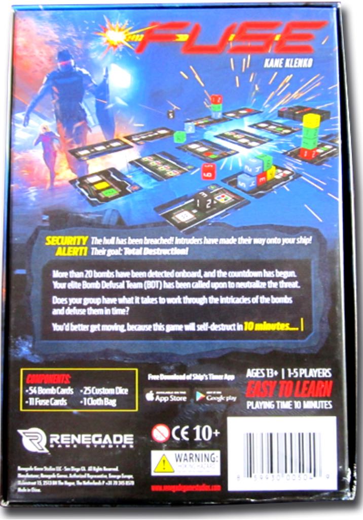 Fuse  (1-5) board game collectible [Barcode 859930005049] - Main Image 2