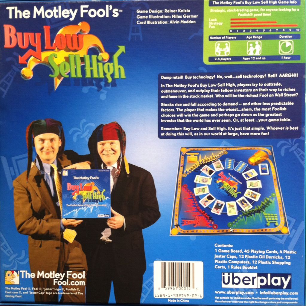 The Motley Fool’s Buy Low Sell High  (2-4) board game collectible [Barcode 859961000143] - Main Image 2