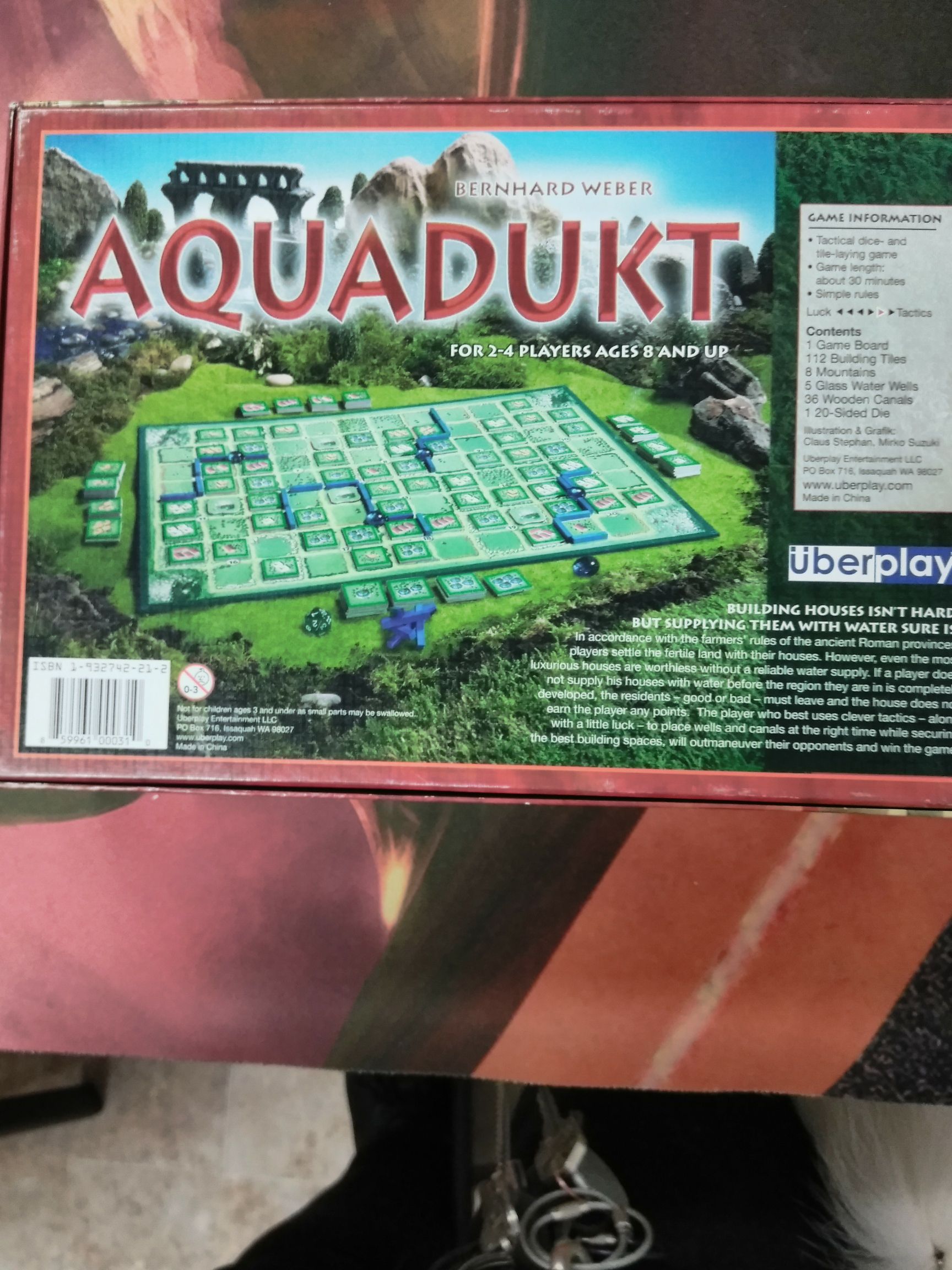 Aquadukt  (2-4) board game collectible [Barcode 859961000310] - Main Image 2