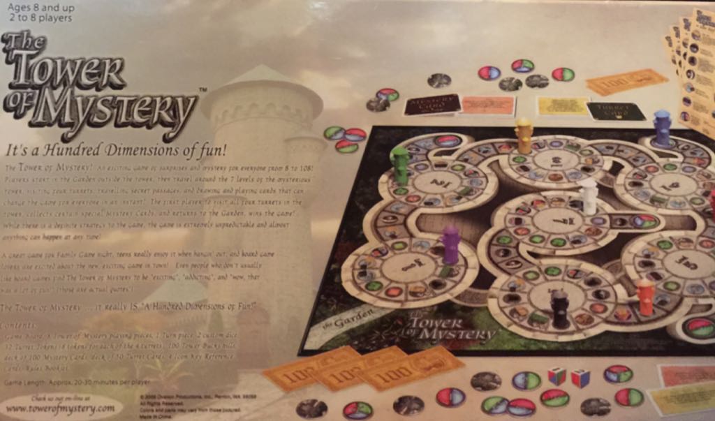 The Tower Of Mystery  (8) board game collectible [Barcode 861006000001] - Main Image 2