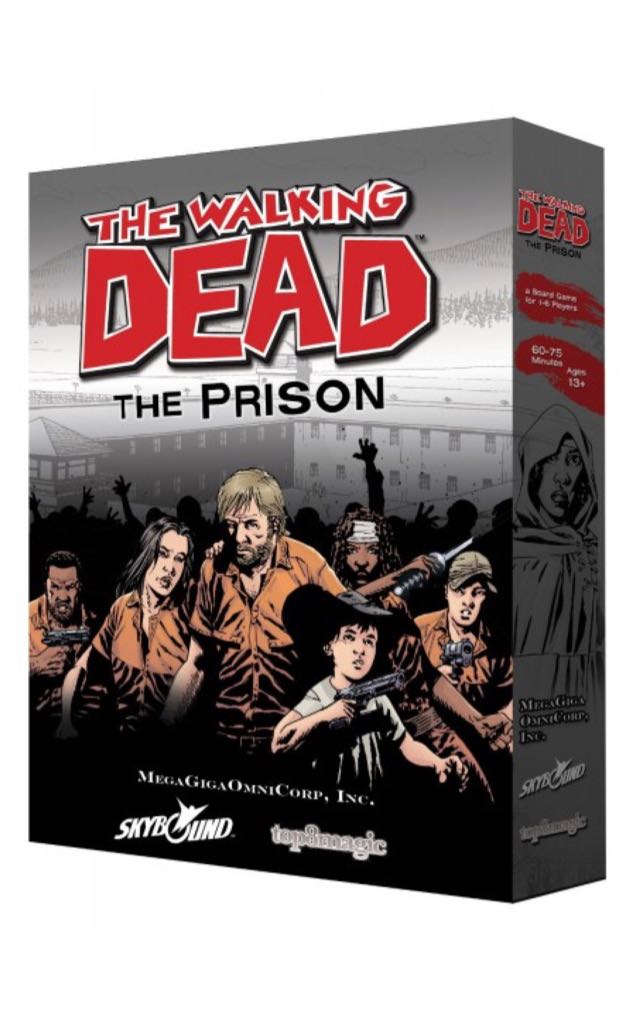The Walking Dead: The Prison  (1-6) board game collectible [Barcode 866342000005] - Main Image 1