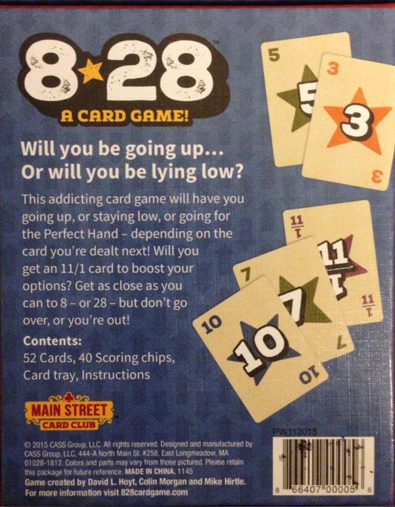 8-24  (2-6) board game collectible [Barcode 866407000056] - Main Image 2