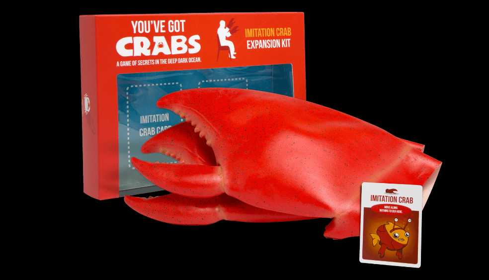 You’ve Got Crabs: Imitation Crab Expansion Kit  (4-10) board game collectible [Barcode 866795000348] - Main Image 3