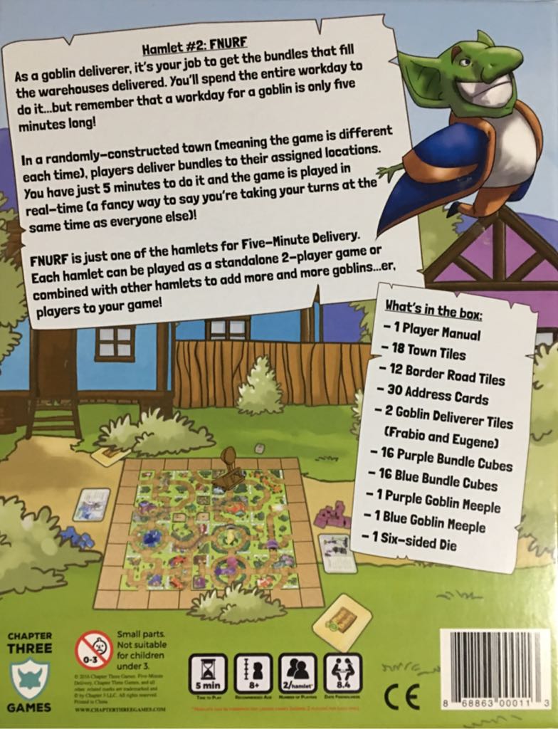 5 Minute Delivery  (2) board game collectible [Barcode 868863000106] - Main Image 2