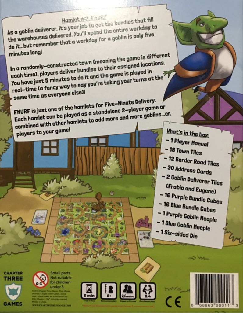 5 Minute Delivery: Hamlet #2  (2) board game collectible [Barcode 868863000113] - Main Image 2