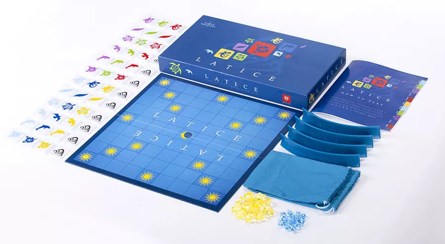Lattice Deluxe Edition  (2-4) board game collectible [Barcode 869691000108] - Main Image 3