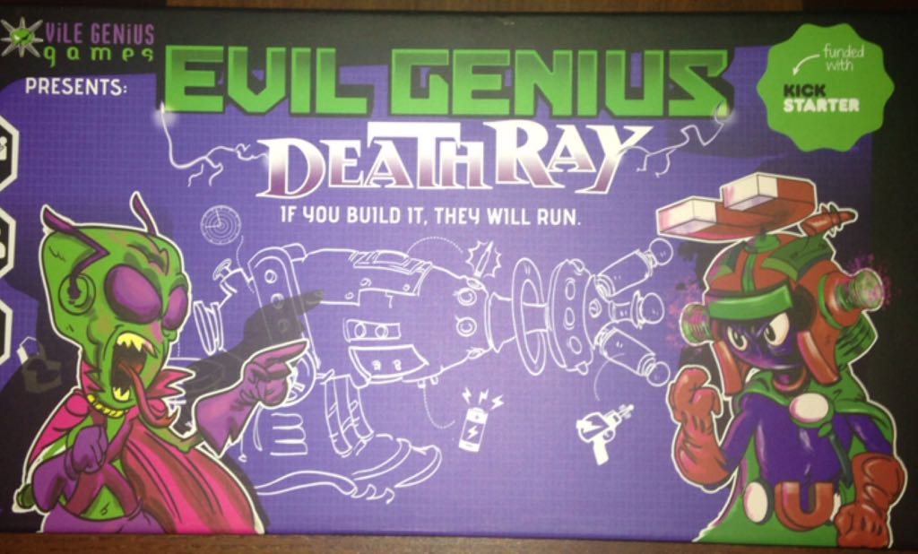Evil Genius Death ray   (2-6) board game collectible [Barcode 869928000109] - Main Image 2