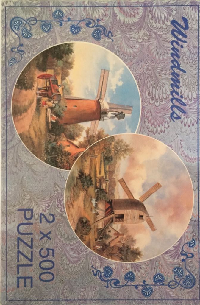Windmills 2x500 Puzzel  board game collectible [Barcode 8711597500560] - Main Image 1