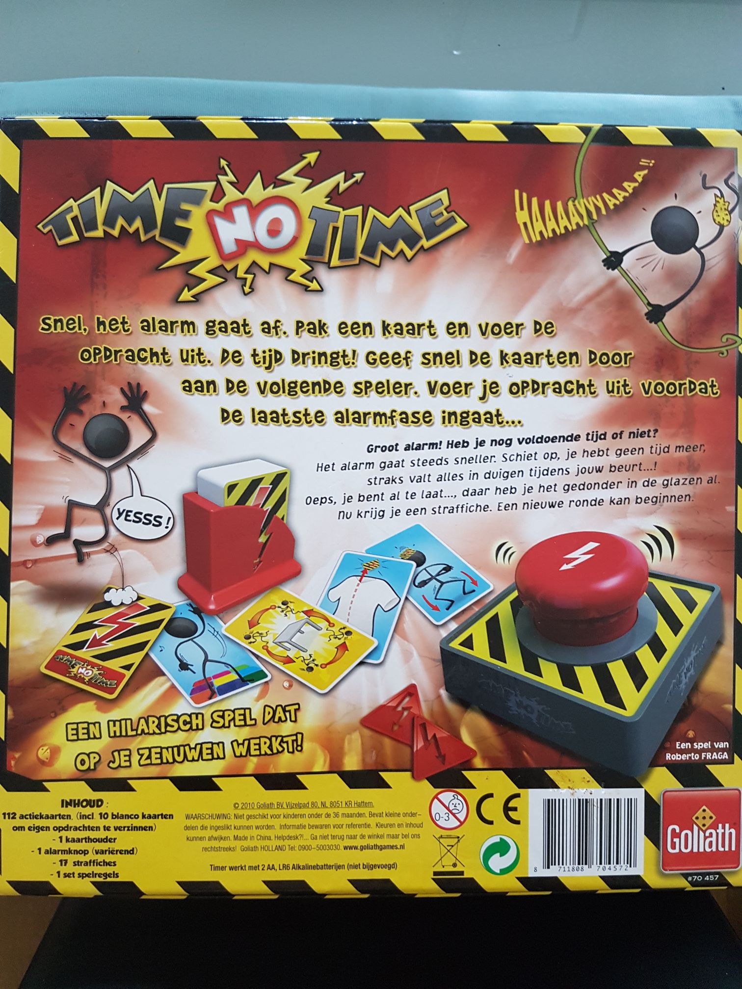 Time No Time  (2-8) board game collectible [Barcode 8711808704572] - Main Image 2