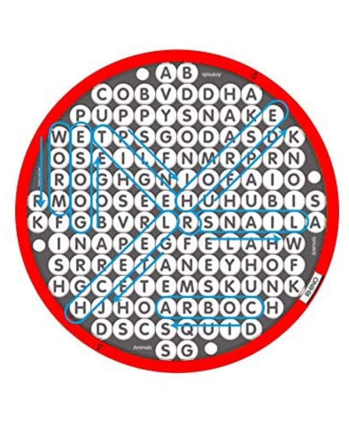 Wordsearch  (2-4) board game collectible [Barcode 8711808704770] - Main Image 3