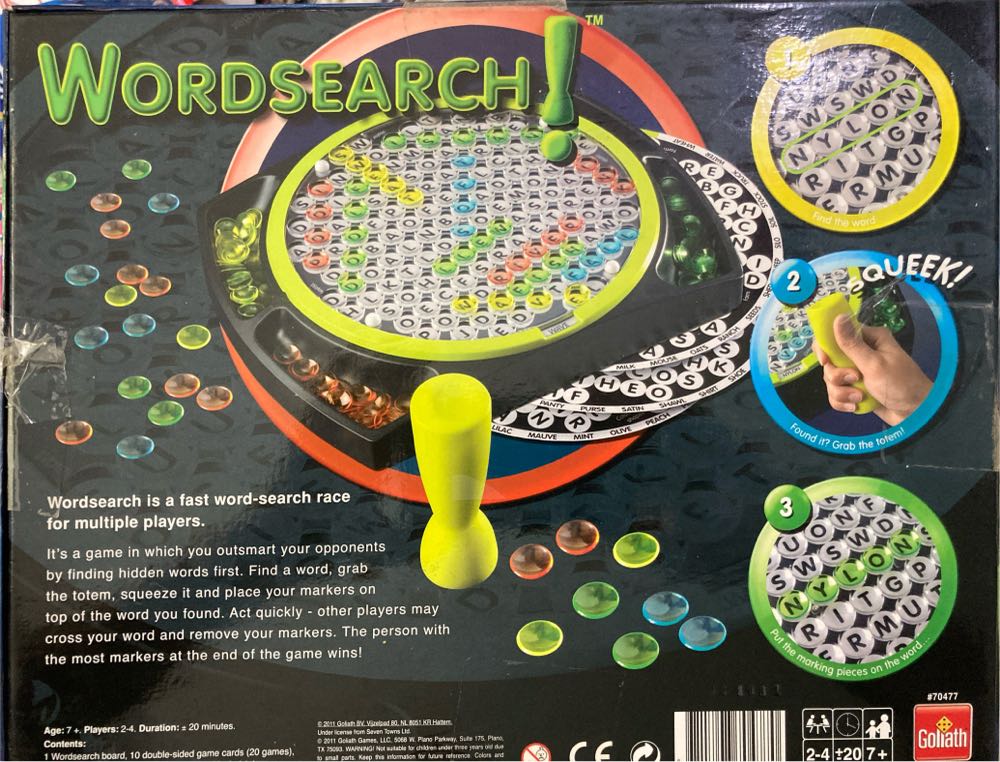 Wordsearch  (2-4) board game collectible [Barcode 8711808704770] - Main Image 4