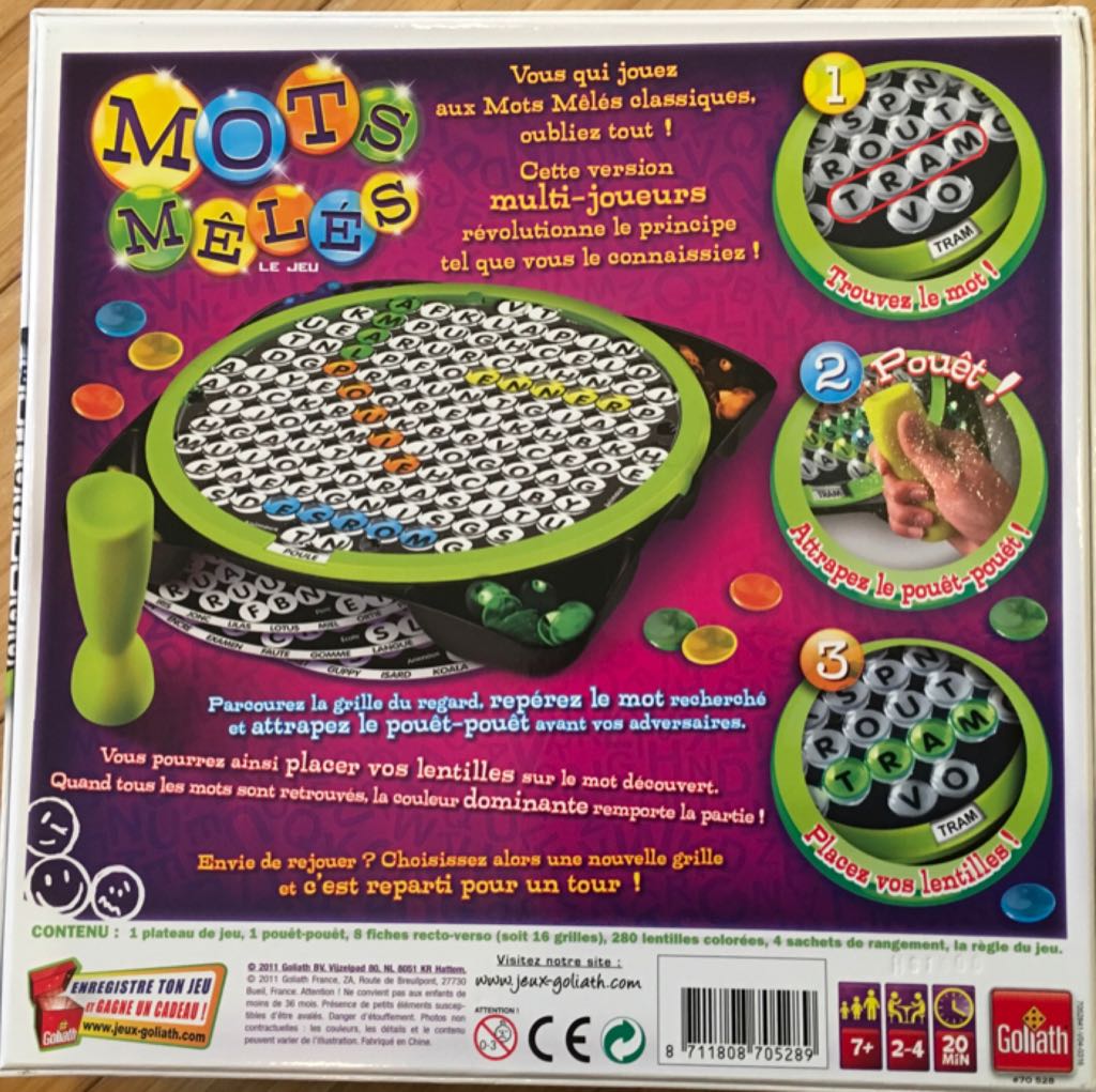 Mots Meles  (2-4) board game collectible [Barcode 8711808705289] - Main Image 2