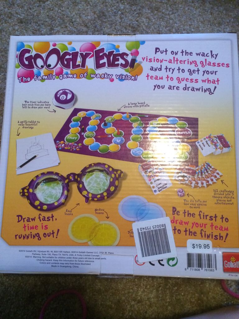 Googly Eyes  (4-16) board game collectible [Barcode 8711808761063] - Main Image 2