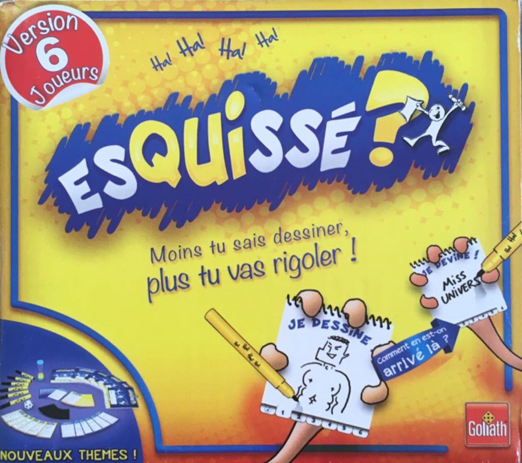 Esquissé ?  (4-6) board game collectible [Barcode 8711808762107] - Main Image 1