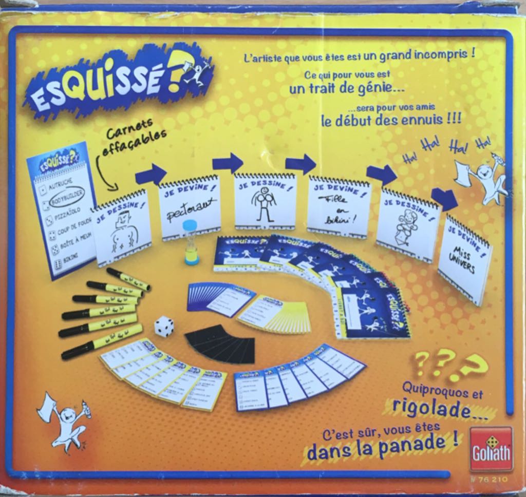 Esquissé ?  (4-6) board game collectible [Barcode 8711808762107] - Main Image 2