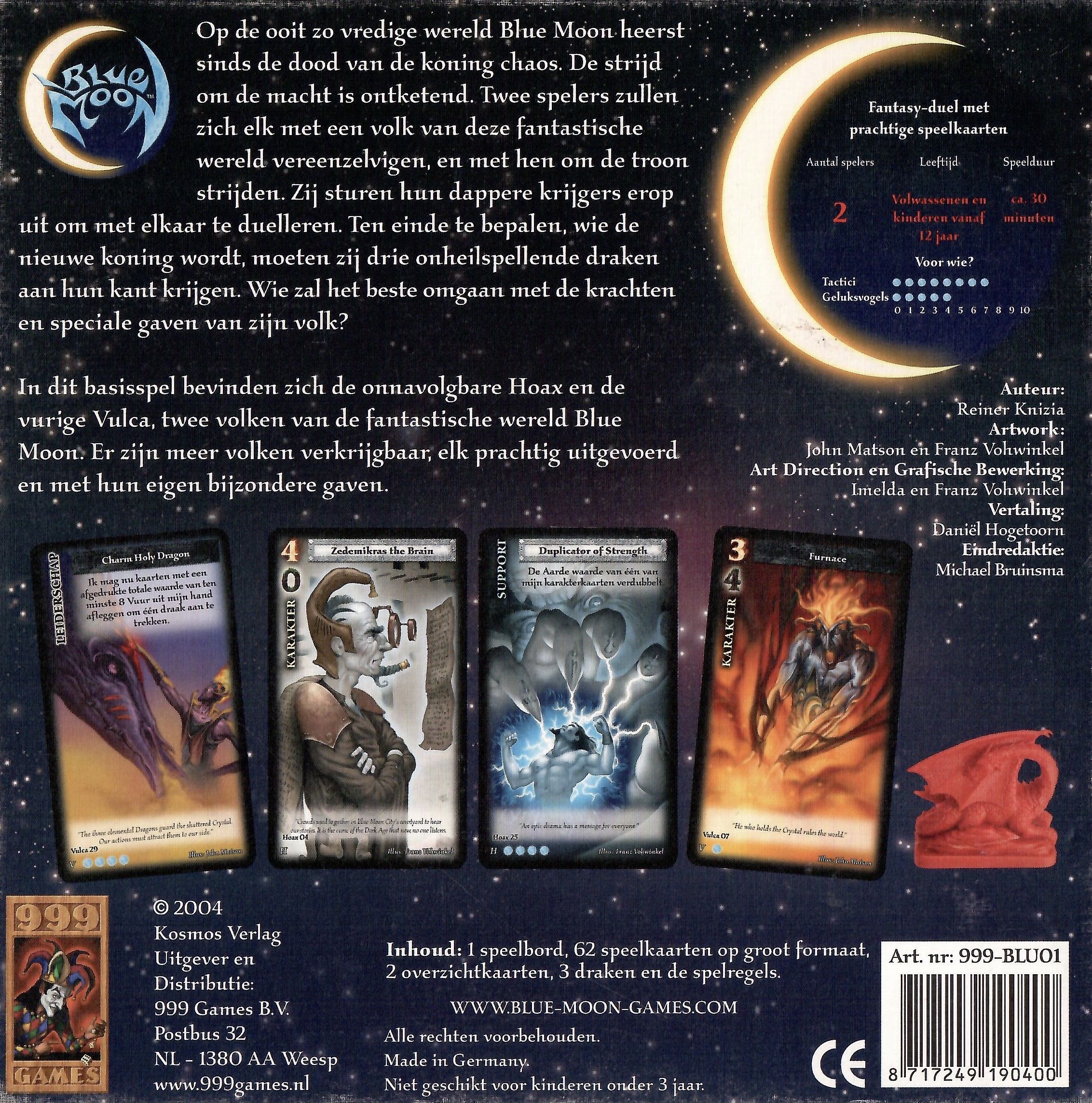 Blue Moon  (2) board game collectible [Barcode 8717249190400] - Main Image 2