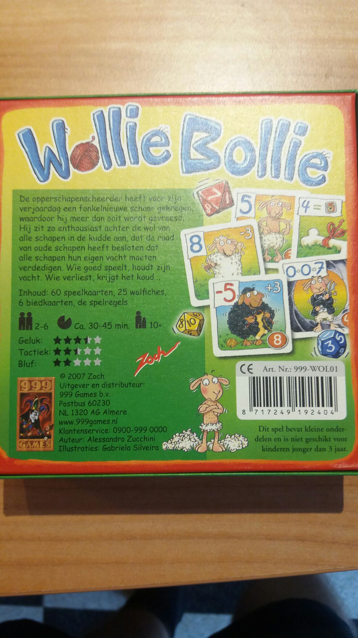 Wollie Bollie  (2-6) board game collectible [Barcode 8717249192404] - Main Image 2