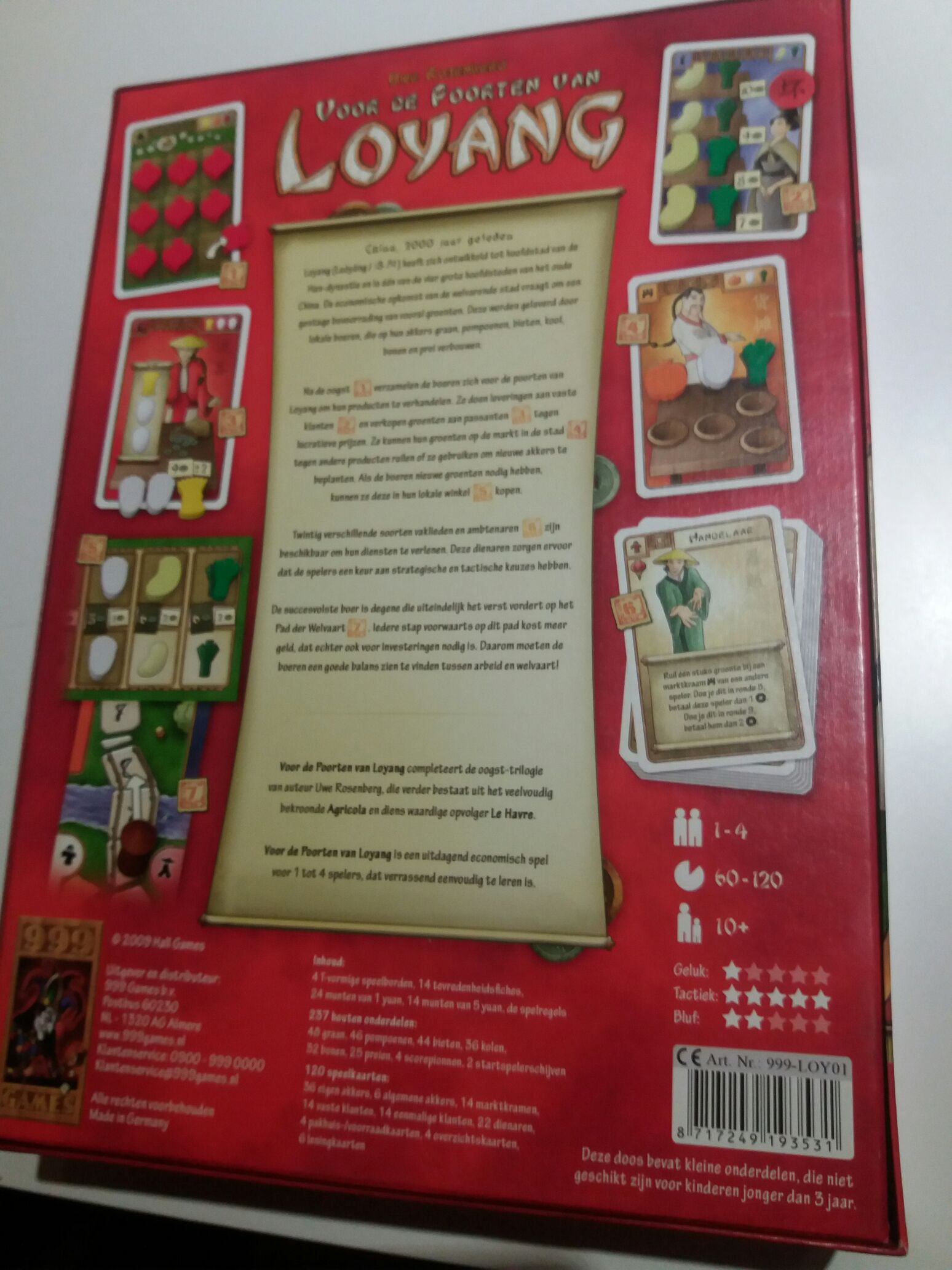 Voor de Poorten van Loyang  (4) board game collectible [Barcode 8717249193531] - Main Image 2